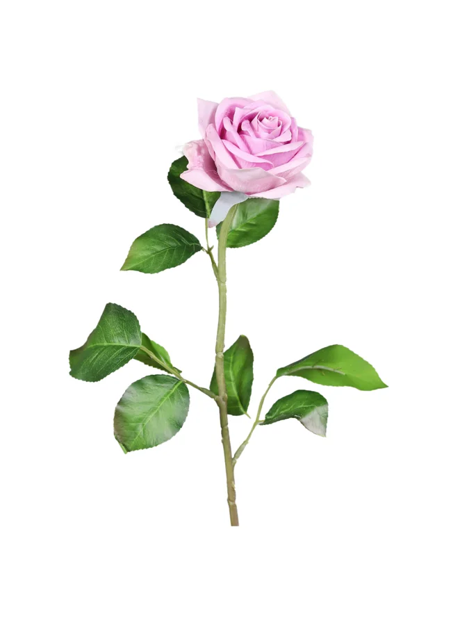 køb kunstig pink rose blomst