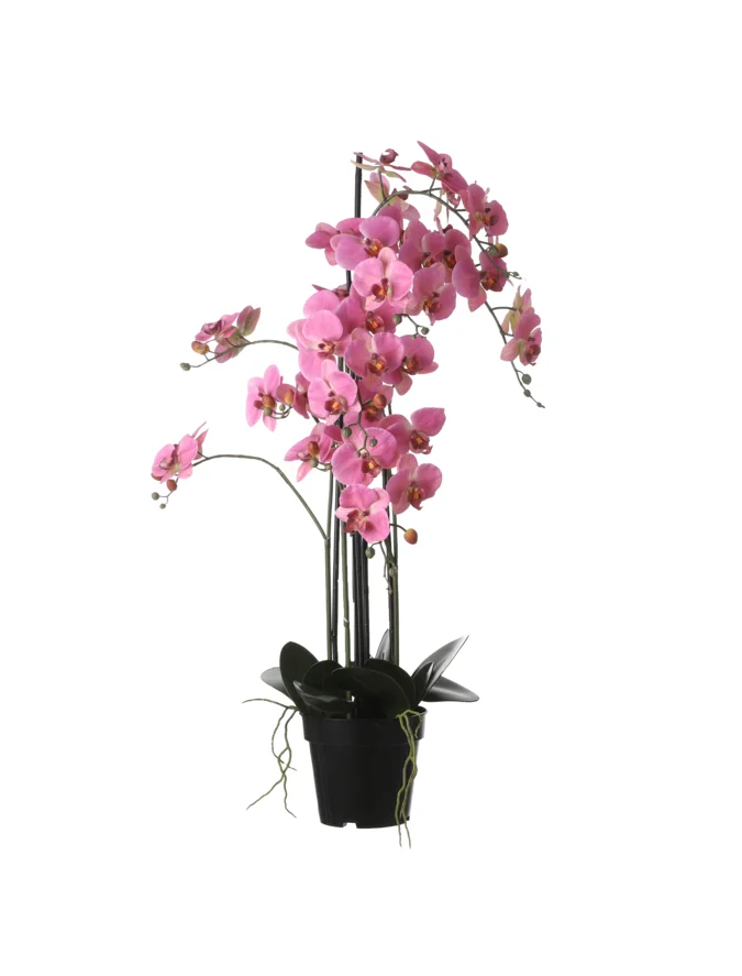 køb Kunstig orkide H97 cm pink